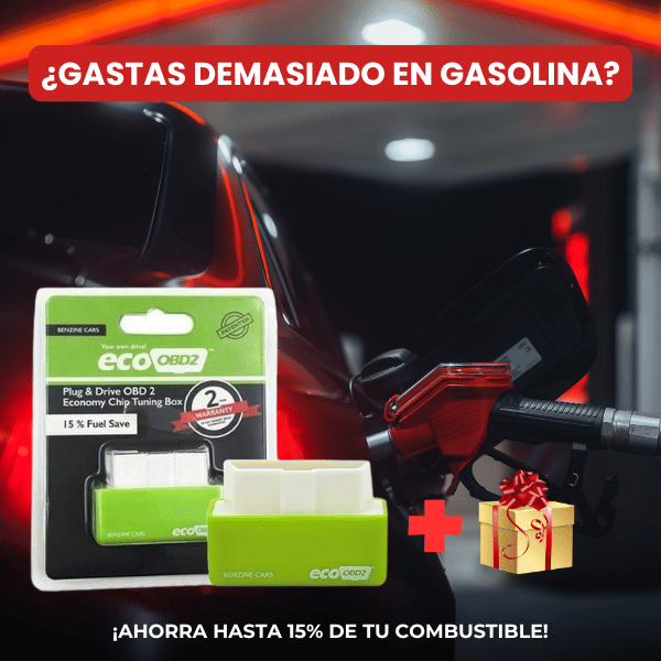 AHORRADOR DE COMBUSTIBLE PARA AUTO + VIDRIO ANTIPANEANTE