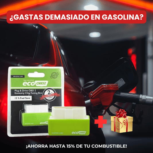 AHORRADOR DE COMBUSTIBLE PARA AUTO + VIDRIO ANTIPANEANTE