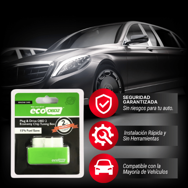 AHORRADOR DE COMBUSTIBLE PARA AUTO + VIDRIO ANTIPANEANTE