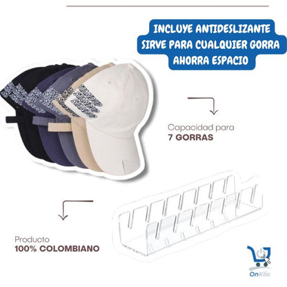 Organizador de Gorras 2x1