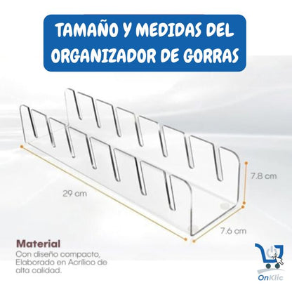 Organizador de Gorras 2x1