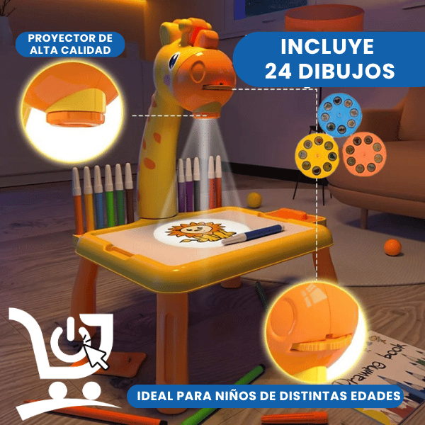 Mesa Dibujo con Proyector