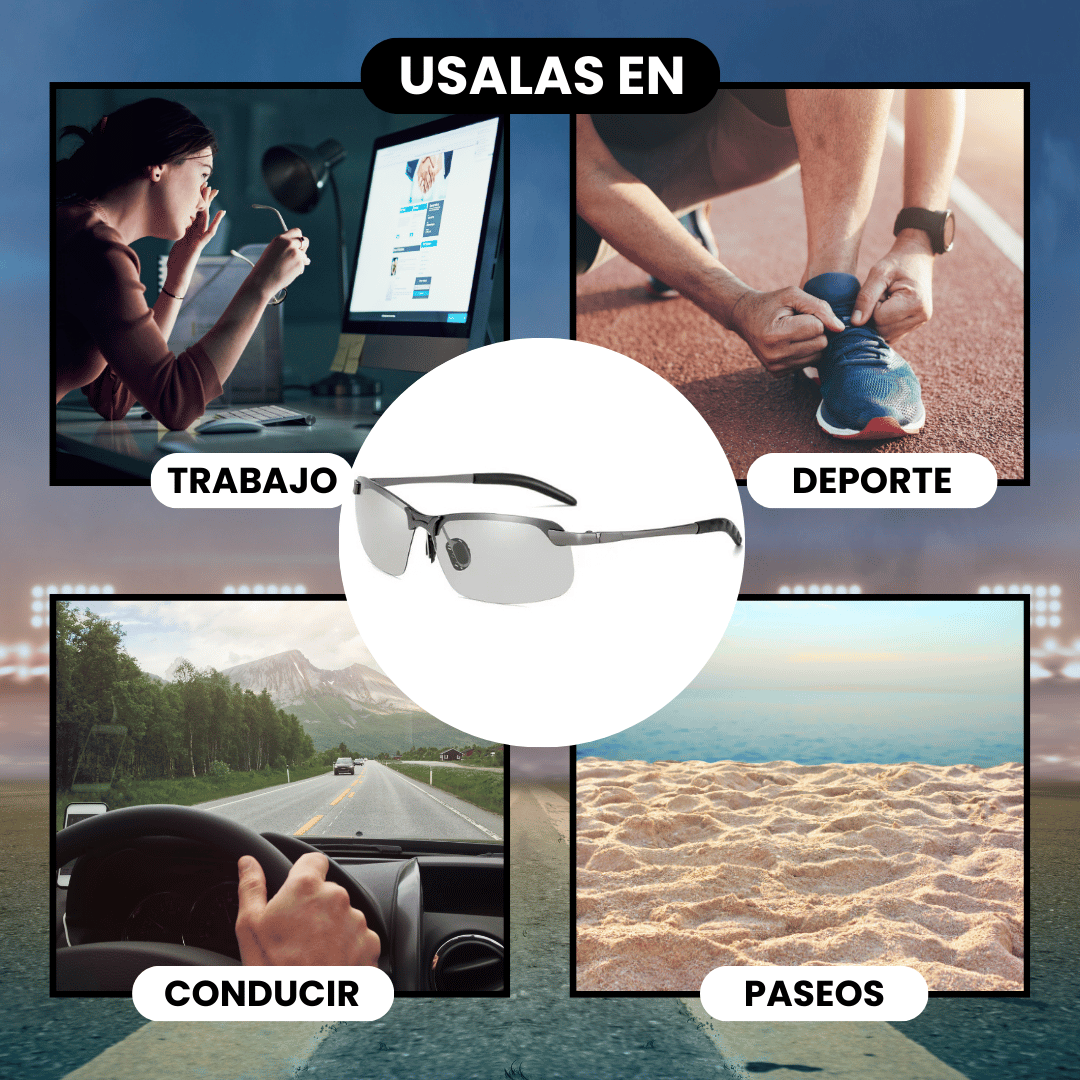 Gafas Fotocromáticas-Protección Inteligente para tus Ojos